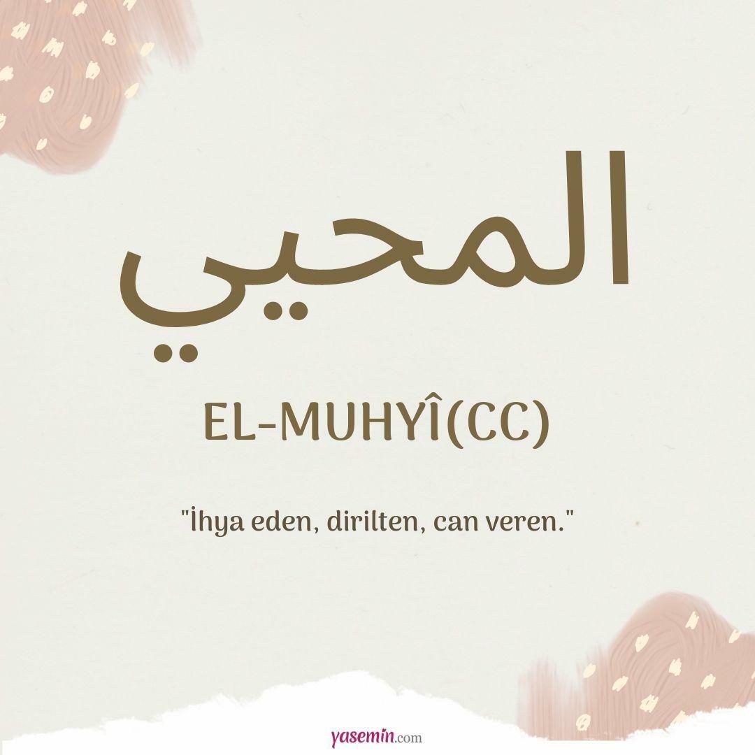 Mitä al-Muhyi (cc) tarkoittaa?
