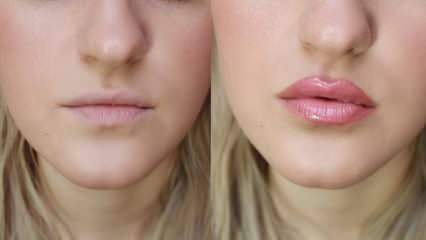 Kuinka tehdä huulet täydellisemmiksi? Yksinkertaisin ja tehokkain luonnollinen huulien putoaminen