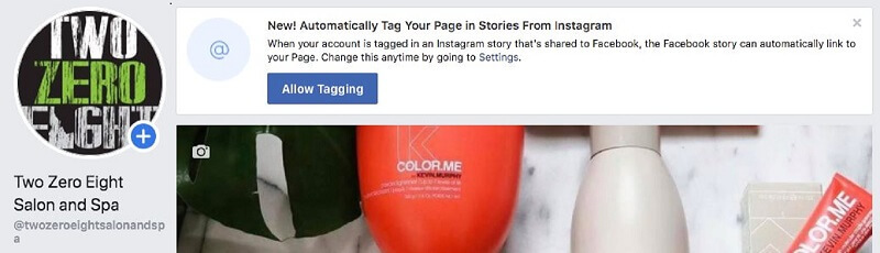 Facebook esitteli uuden automaattisen taggausominaisuuden, jonka avulla käyttäjät ja muut sivut voivat merkitä tuotesivuja tarinoihinsa.