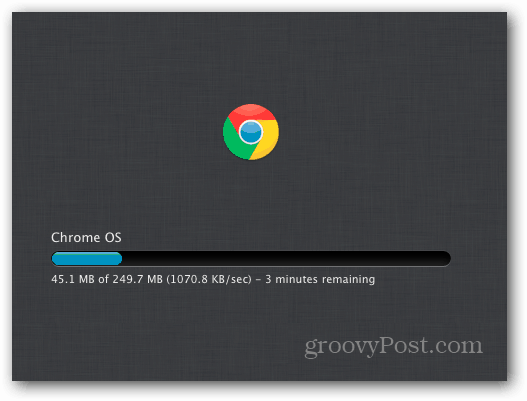 Chrome-käyttöjärjestelmän lataus