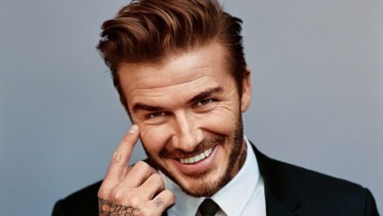 David Beckham kommentoi ensin nauravaa vaimoansa Victoria Beckhamia!