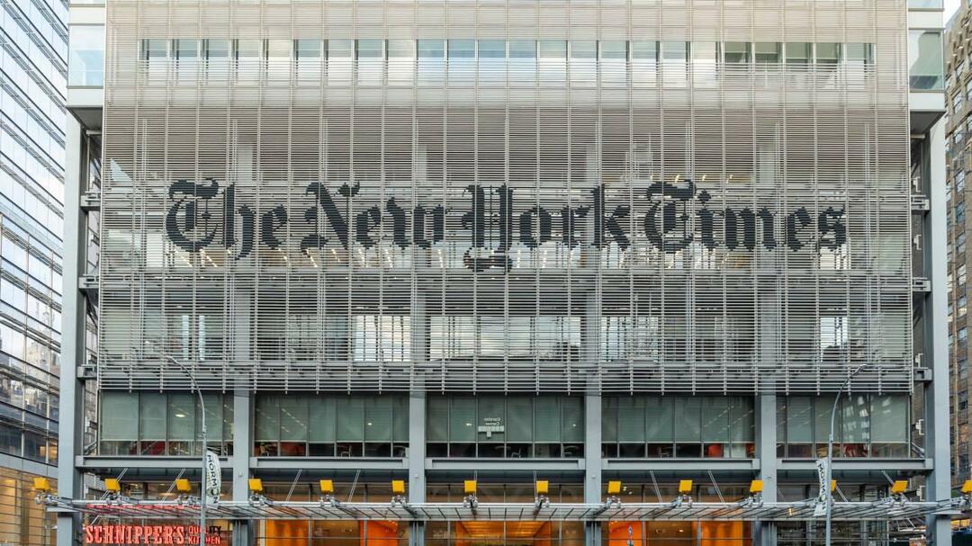 New York Times kohtaa vakavan vastareaktion Israelin ja Gazan sodan uutisoinnista