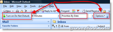 Microsoft Email Prioritizer -kokoonpano:: groovyPost.com