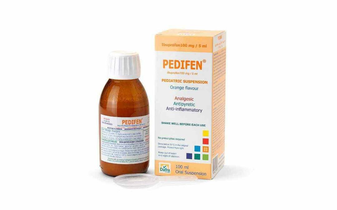Mitä Pedifen-siirappi on, mihin sitä käytetään? Pedifen-siirappi 2023 hinta