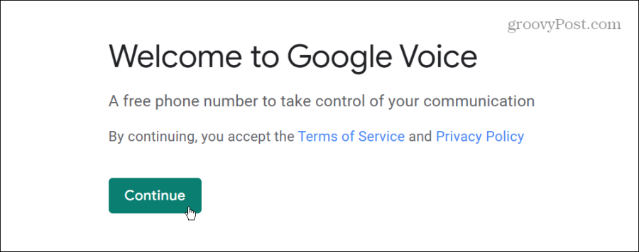 tervetuloa Google Voiceen