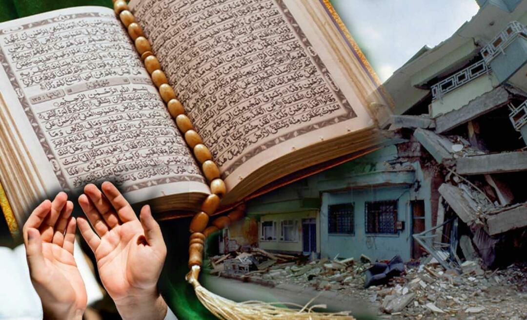 Mitkä ovat Koraanin maanjäristysjakeet? Mitä maanjäristysten tiheys kertoo?