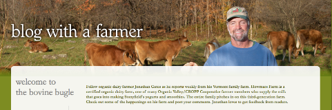 blogi maanviljelijän kanssa