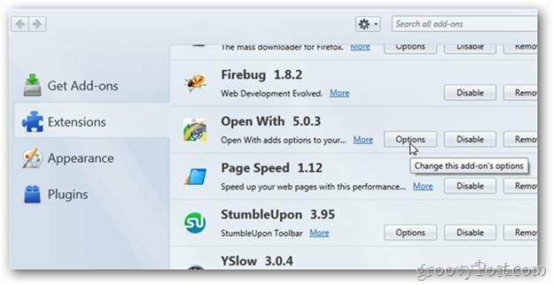 Open-With Firefox -laajennuskatsaus