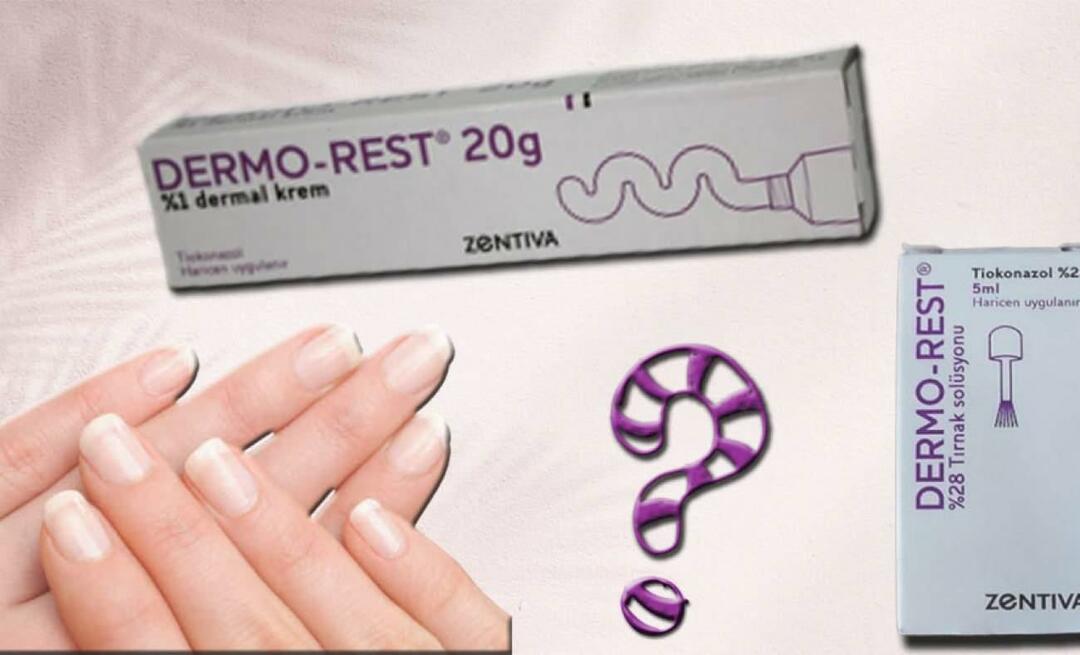 Mikä on dermo-rest-voide, mitä se tekee? Mitkä ovat sivuvaikutukset? Käytä dermo-lepoa!