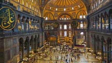 Se oli ensimmäinen kerta Hagia Sophian historiassa! Azanin äänet uhkasivat moskeijassa 89 vuoden kuluttua