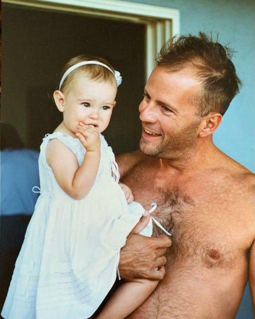 Bruce Willis ja hänen tyttärensä Rumer Willis