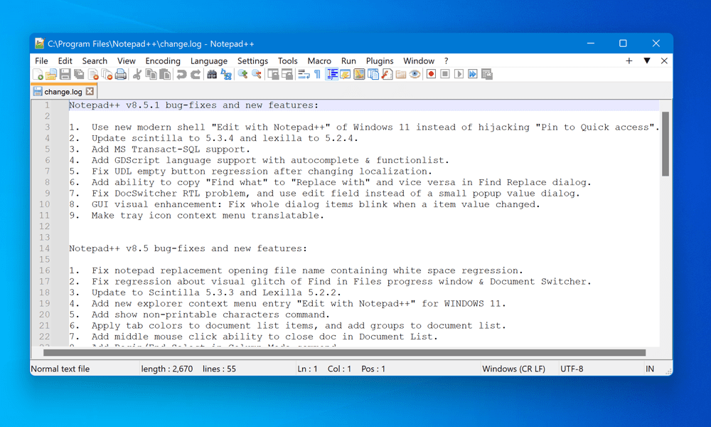 Kuinka tehdä Notepad++ oletustekstieditoriksi Windows 11:ssä