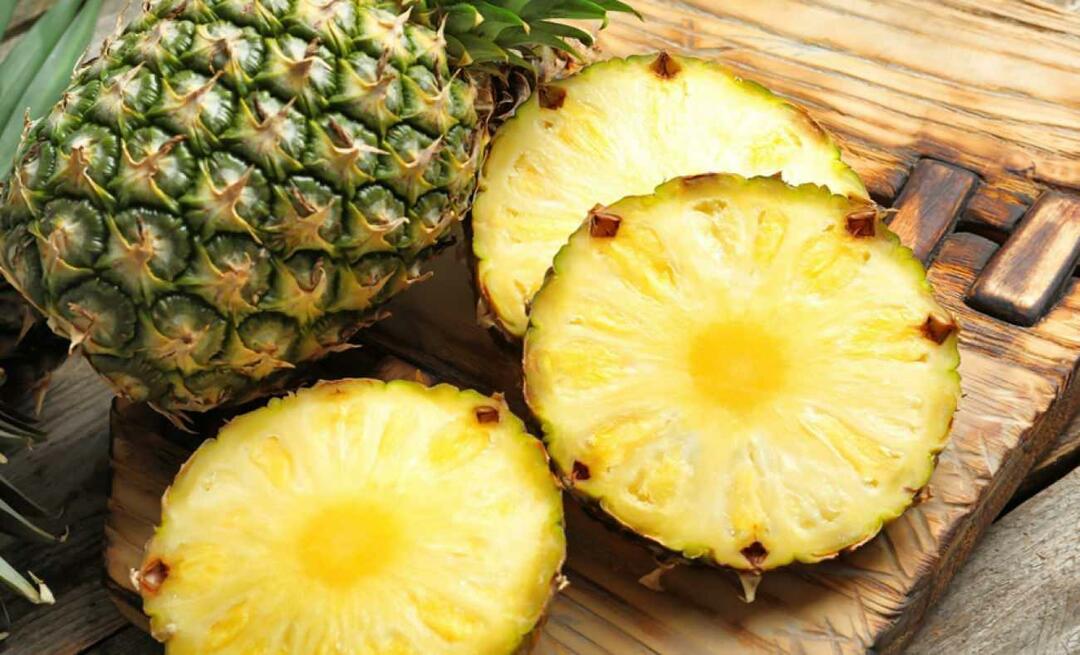 Mitä tapahtuu, jos syöt viipaleen ananasta joka päivä? Et usko sitä, kun kuulet sen eduista.