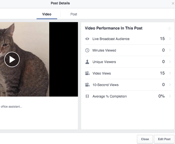 facebook live video oivalluksia
