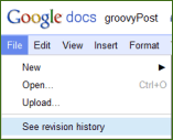 Google-versiohistoriatyökalu päivitettiin tänään