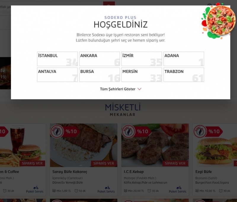 Sivustot, joissa ruokaa voi tilata verkosta