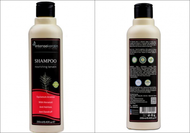 Keratin-apteekki ja İntense Keratin Shampoo