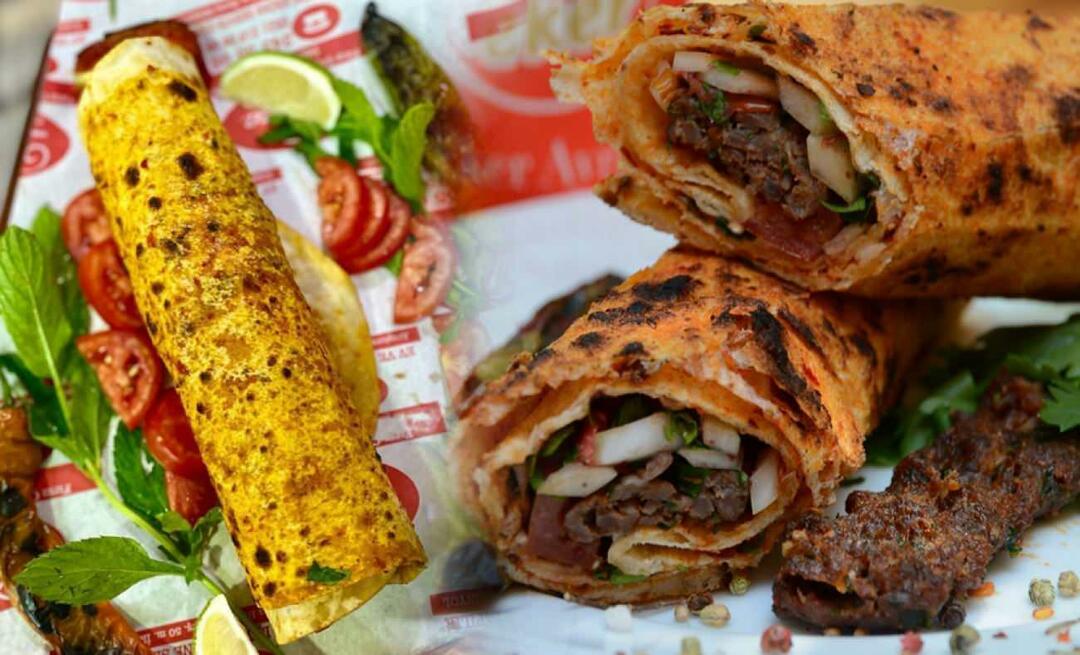 Kuinka tehdä Hatayn kuuluisa Harbiye Kebab? Mikä on Harbiye-kääre?