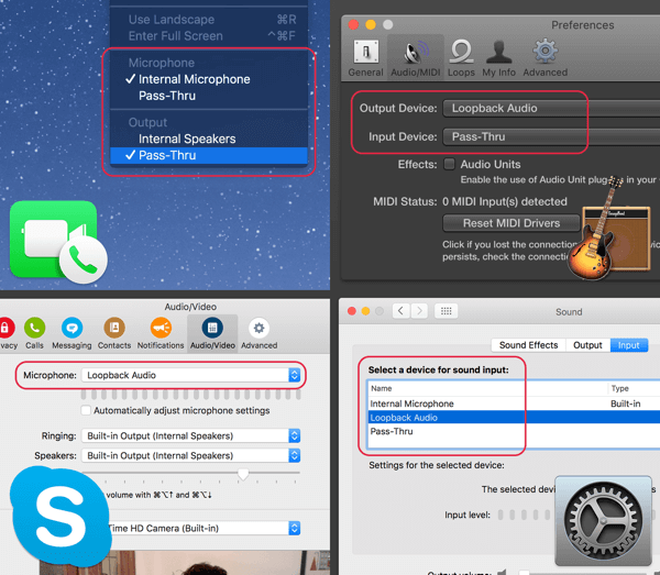 Loopbackin avulla Mac-käyttäjät voivat ohjata äänen Zoomista tai Skypestä OBS Studioon kaappaamaan toisen isännän äänen.