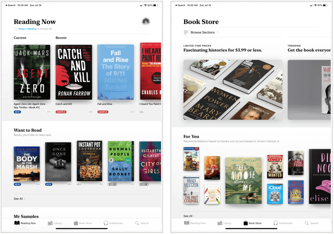 Apple Books iPadilla