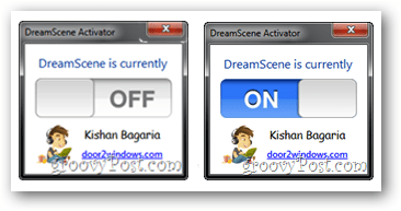 Ota DreamScene Activator käyttöön