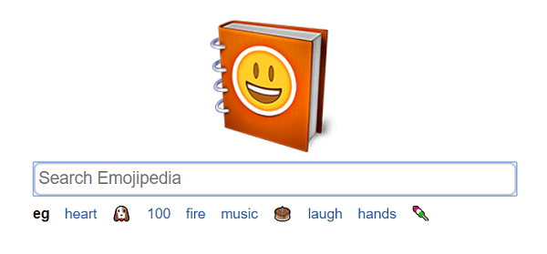 Emojipedia on emojien hakukone.