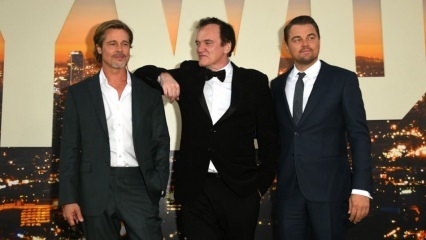 Mitä tapahtui Brad Pitt- ja Leonardo DiCapiro -elokuvan ensi-illassa?