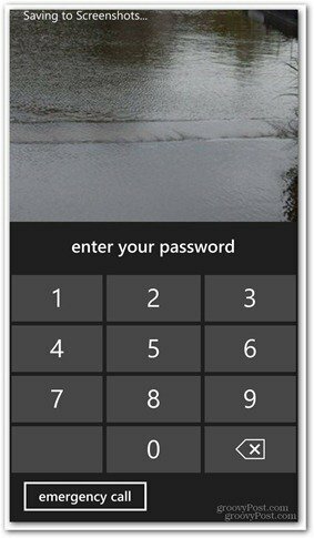 Windows Phone 8 mukauttaa lukitusnäyttö salasanalla