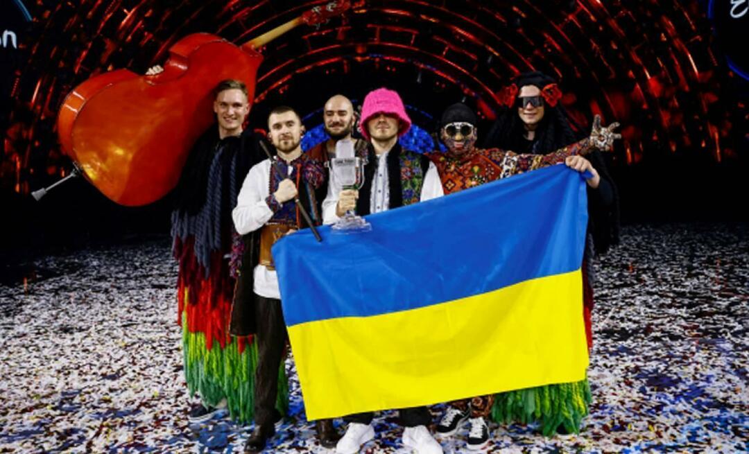 Euroviisujen voittaja Ukraina ei isännöi tänä vuonna! Uusi osoite ilmoitettu