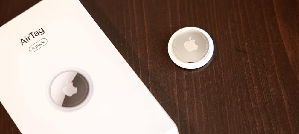 Uuden Apple AirTag -laitteen yhdistäminen ja määrittäminen