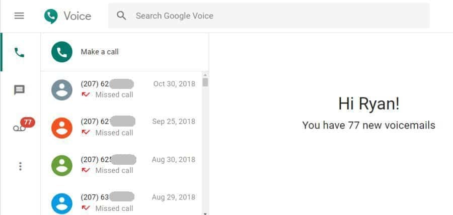 google-äänipuhelut