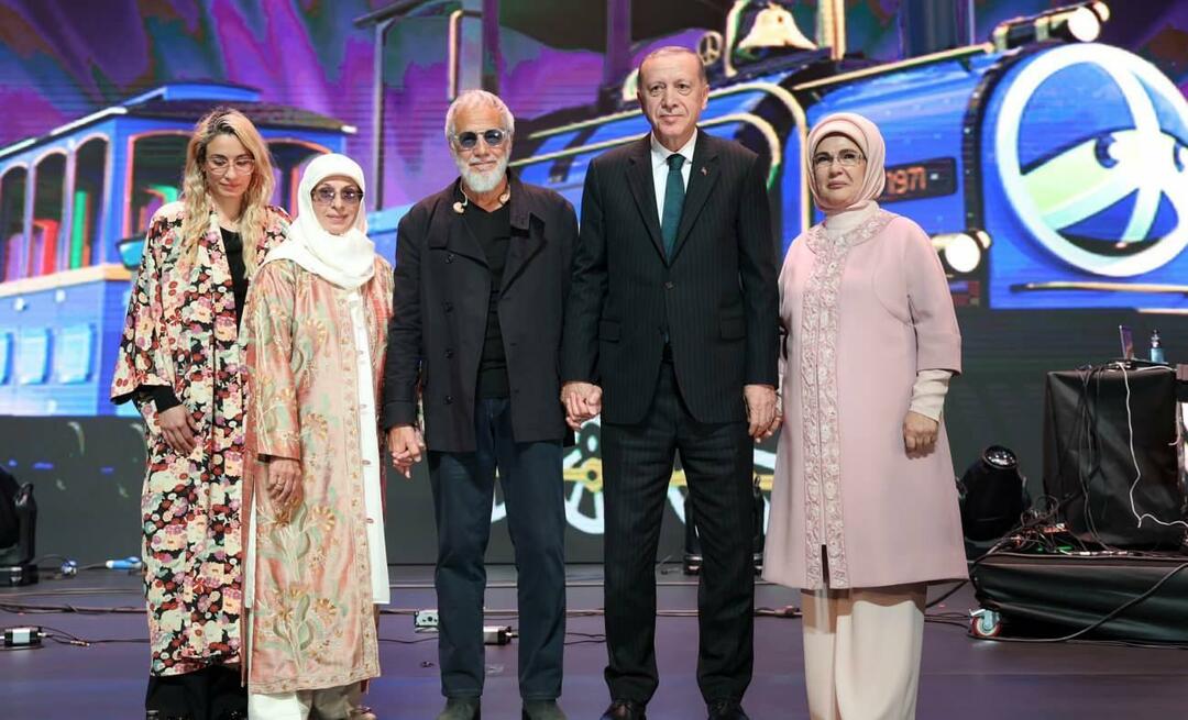 Emine Erdogan jakoi Yusuf Islam -konsertista!
