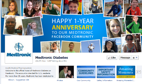 medtronic facebook-sivu