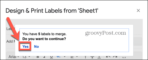 Google Sheets vahvistaa yhdistämisen