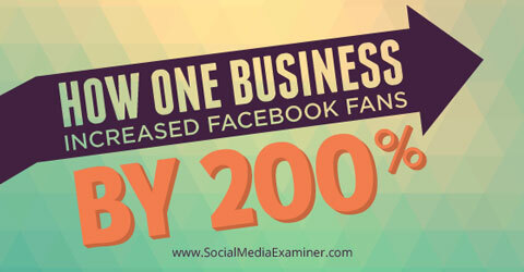 lisätä Facebook-faneja 200%