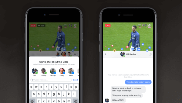 Facebook esitteli Live Chat With Friends ja Live With, kaksi uutta ominaisuutta, jotka helpottavat kokemusten jakamista ja yhteydenpitoa reaaliajassa ystäviesi kanssa Live-palvelussa. 