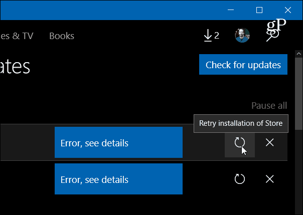 Palauta Windows 10 Store -sovellus korjaamaan sovelluksia, jotka eivät päivity ja muut ongelmat