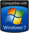 Windows 7, 32 bittinen ja 64 bittinen, ovat vastaavasti yhteensopivia