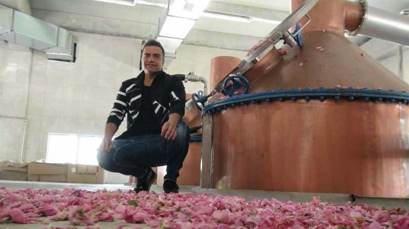 berdan mardini perusti ruusuöljytehtaan kotikaupunkinsa mardiin