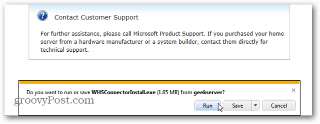 Kuinka lisätä Windows 7 -asiakastietokone Windows Home Serveriin [versio 1]