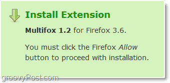 Asenna multifox firefox -laajennukset