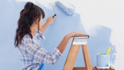 Kuinka monta litraa maalia käytetään maalaamiseen? 