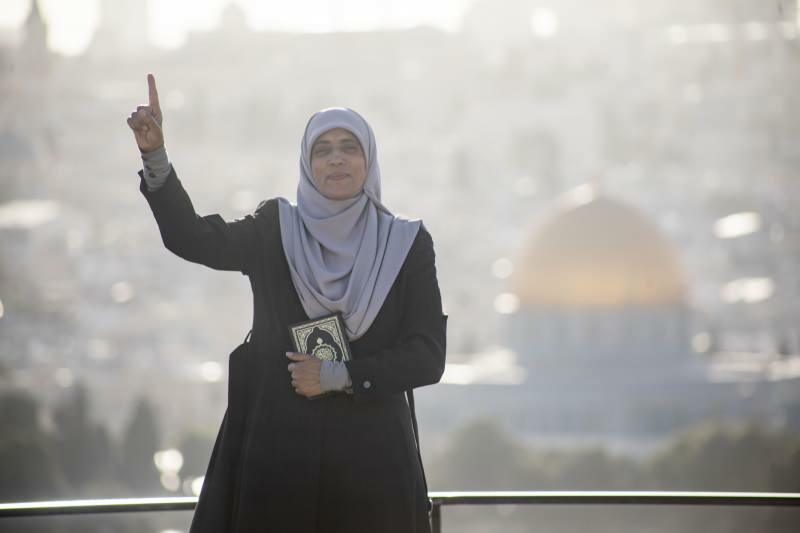 Masjid Al-Aqsan vapaaehtoinen naisvartija: Aksa kuolemaansa asti ...