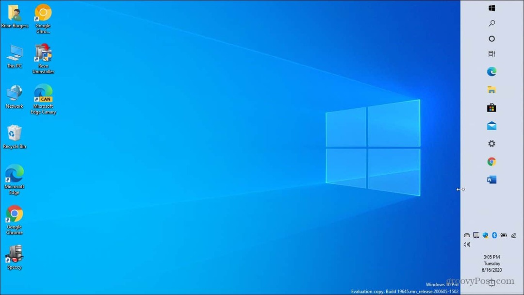 Kuinka siirtää tehtäväpalkkia Windows 10: ssä