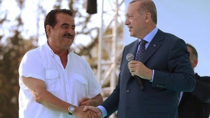 Presidentti Erdoğanin jakaminen İbrahim Tatlısesista!