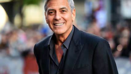 George Clooney kapinoi epäkunnioitusta kärsimässään moottoripyöräonnettomuudessa! 