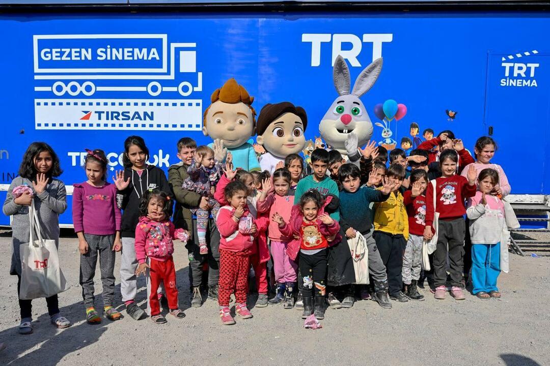 TRT Gezen Cinema sai hymyn maanjäristyksen uhrien kasvoille