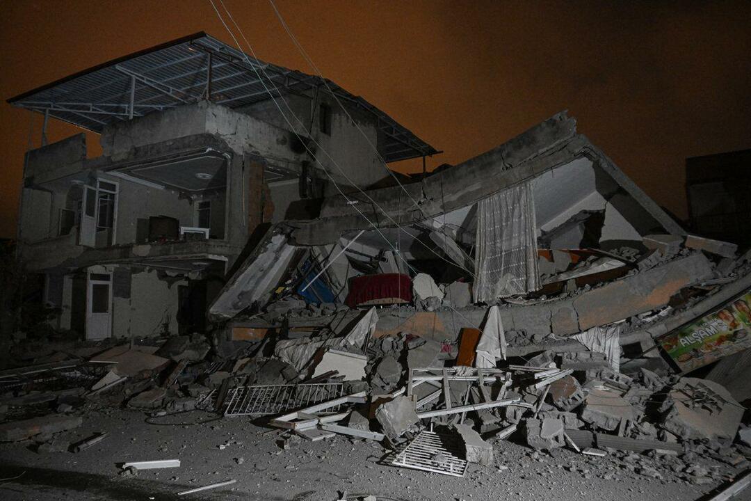 Kaksi pelottavaa maanjäristystä Hatayssa