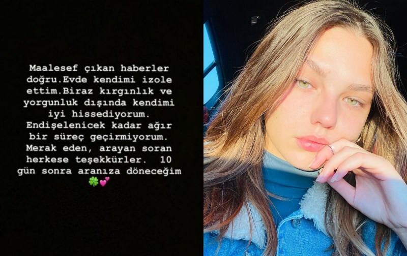 Kuzey Yıldız First Love Gökçen Nilsu Berfin Aktaşin koronavirustesti oli positiivinen!