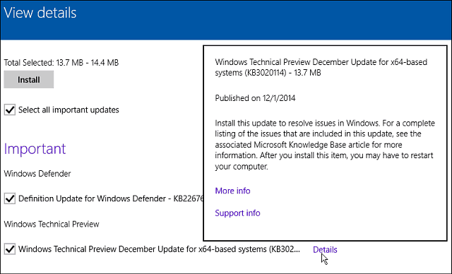 Windows 10 -päivitys joulukuussa